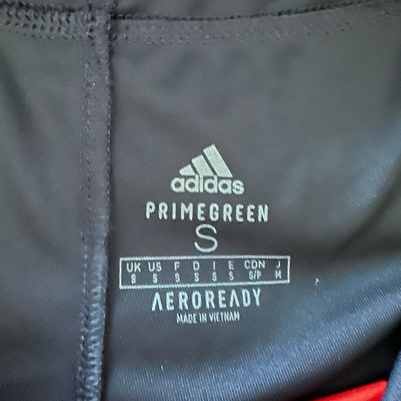 Adidas Shorts | Primegreen AEROREADY | Navy Blue / Red / White | Men’s Small - Picture 3 of 3